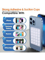 Universal Suction Phone Holder Silicone Grip Pad Mobile Mount Fixture