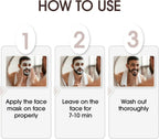 Niconi Men Enzyme De Tan Pack For Face And Body Best Quality Skincare Solution - 300g