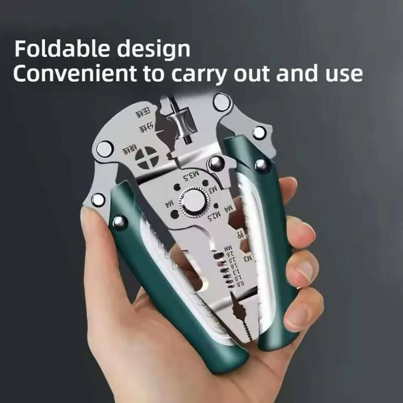 16 In 1 Plier Durable Strong Reliable Multi Functional Compact And Versatile Iron Tool With Multicolor Finish