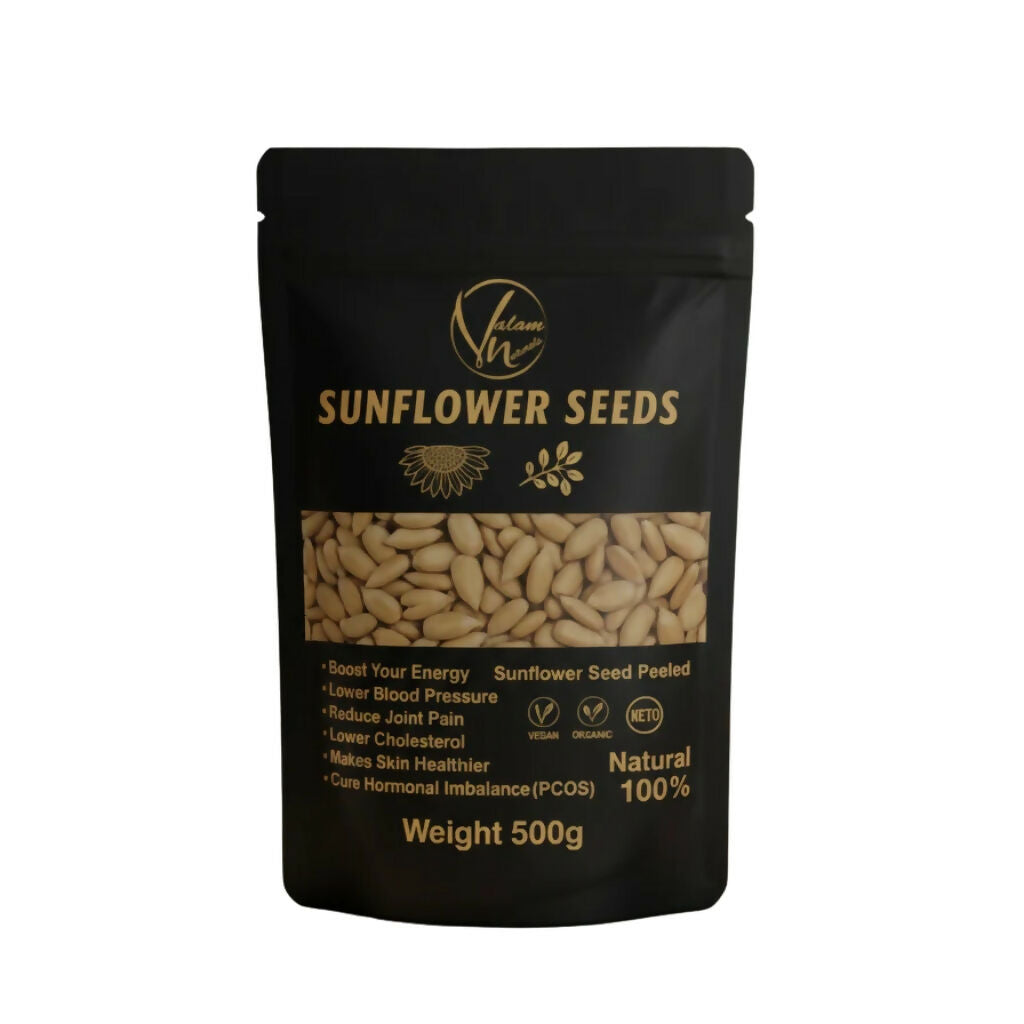 Sunflower Seeds Without Shell, Natural Peeled Seeds, Healthy Snack & Cooking Use