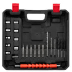 TOP ROCKET Cordless Rechargeable Drill Machine Kit | 48V Double Batteries | 3-in-1 Drill, Screwdriver & Impact Driver | Variable Speed Power Tool Set with Carry Case