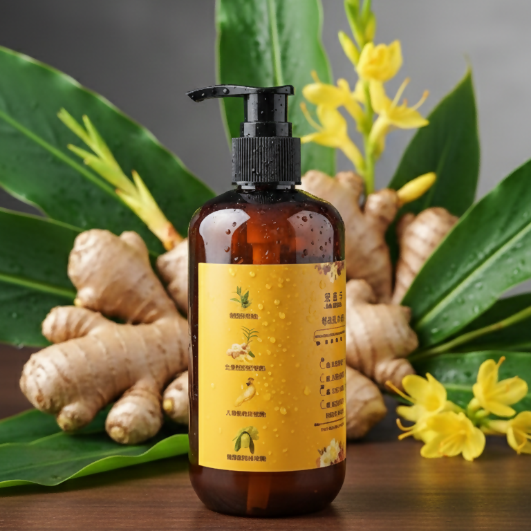 Fa Le Mei Single Agent Floral Pure Dye Shampoo With Plant Extract Instant Gray Hair Coverage