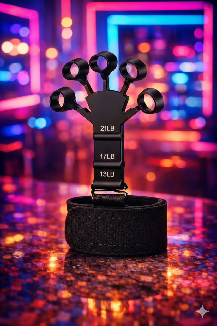 1Pcs Silicone Gripster Grip Strengthener Finger Stretcher Hand Grip Trainer Gym Fitness Training And Exercise Hand Strengthened