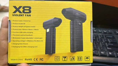 X8 Violent Fan Mini Jet Fan Handheld USB