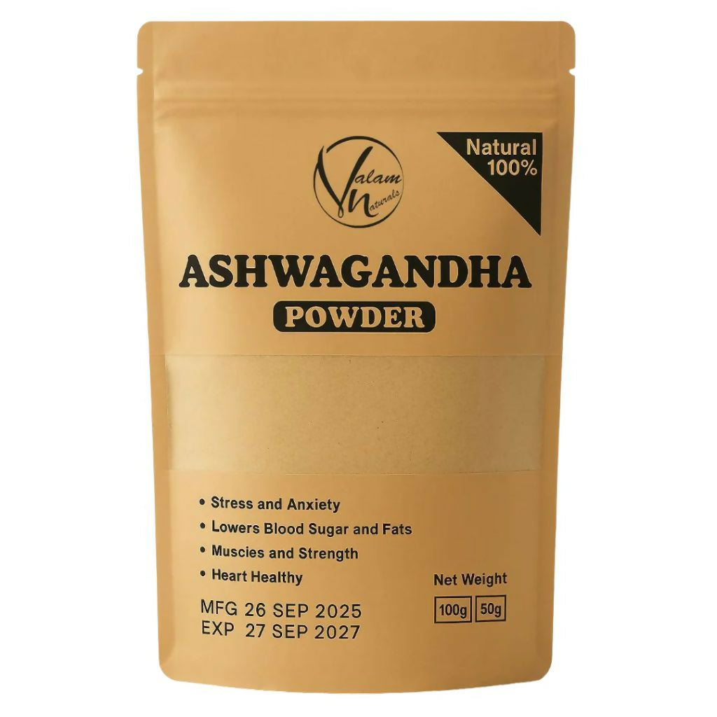 Ashwagandha Powder, Pure Herbal Formula, Daily Wellness Supplement