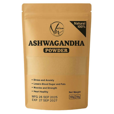 Ashwagandha Powder, Pure Herbal Formula, Daily Wellness Supplement