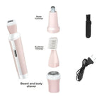 Kemei 4 in 1 Rechargeable Hair Remover Shaver