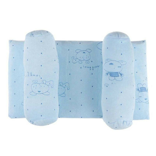 Newborn Baby Head Shaping Pillow | Soft Breathable Infant Pillow for Head Support | Portable Baby Cushion – Random Color & Design