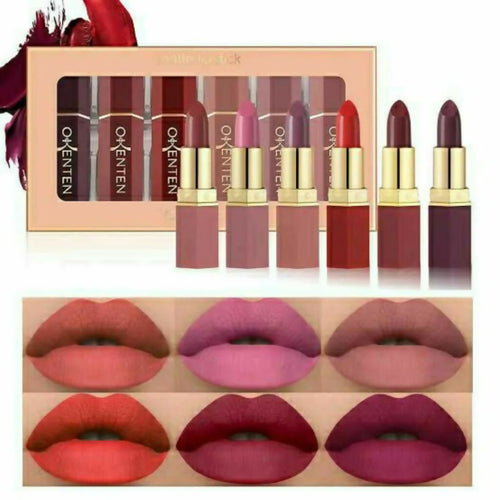 6 Pcs High Pigmented Lipstick Pack
