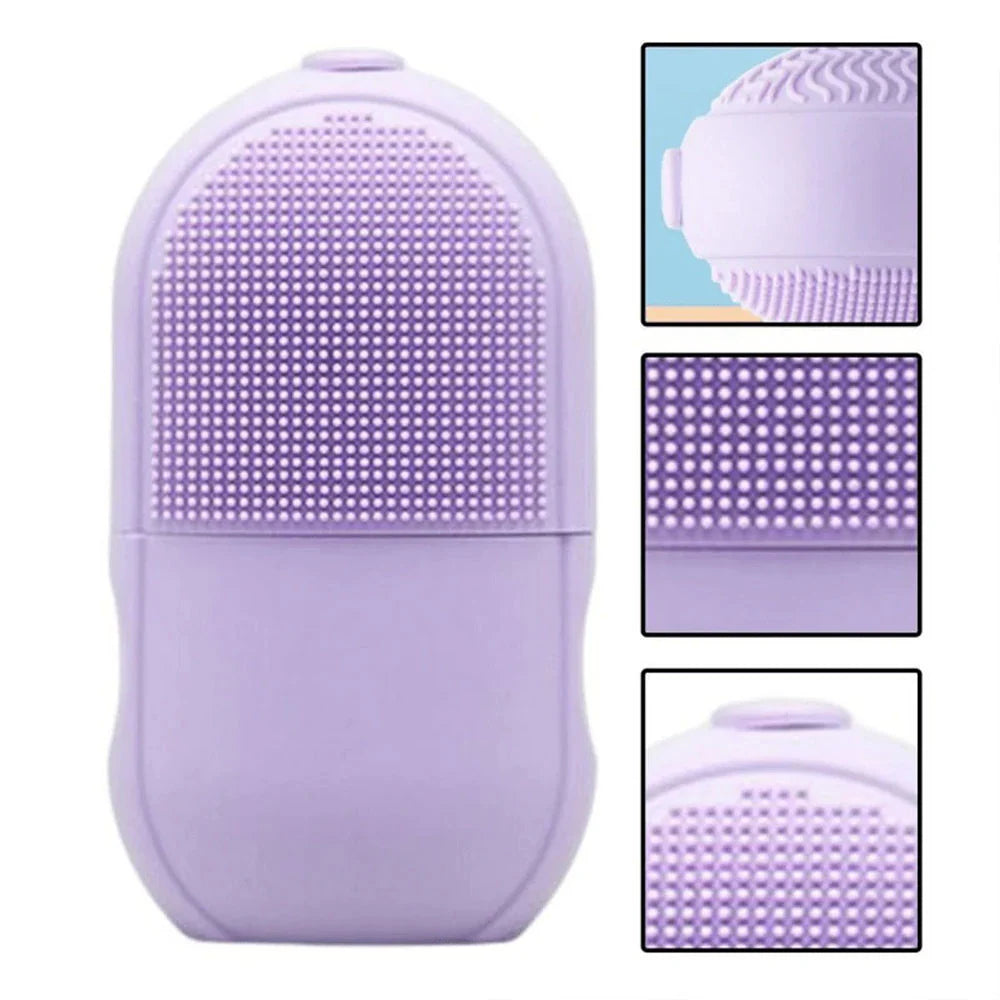 Silicone Cleansing Ice Lattice, Reusable Facial Cooling Massage Tool