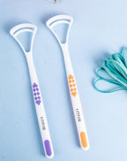Reusable Tongue Cleaner Double Sided Tongue Scraper for Oral Hygiene