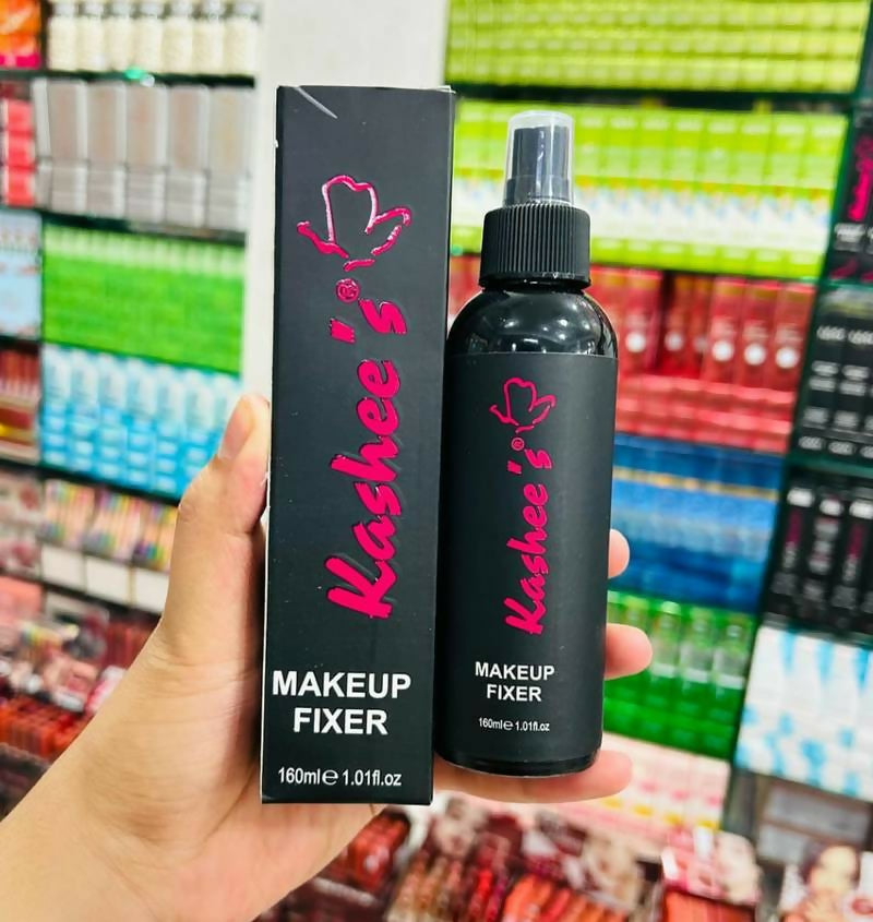 Kashee’s Professional Long-Lasting Makeup Fixer Spray for Flawless All-Day Wear | Best Quality Makeup Fixer Spray For Bridal | Makeup Fixer Spray For Girls – 160ml