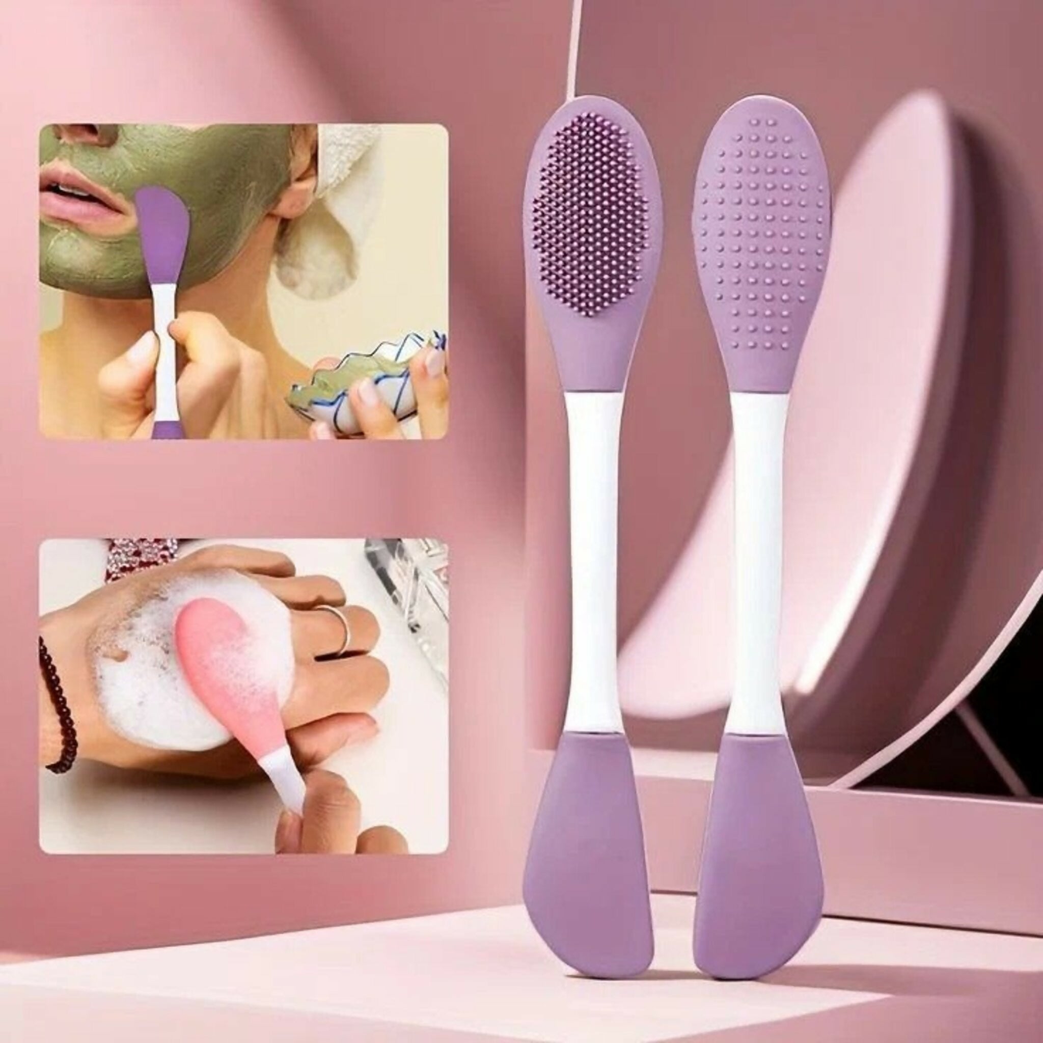 Silicone Facial Cleanser Brush (1 PCS)