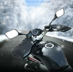 2Pcs Universal Handle Gloves For Bike – Winter Motorcycle Riding Gloves, Windproof And Warm Hand Protection For All Bikes