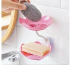 Lotus Flower Wall-Mounted Soap Holder – Self-Draining Bathroom & Kitchen Organizer – pack of 1