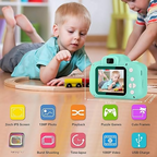 Children Mini Digital Camera Can Take Pictures Video Small Sir Toys | Kids Camera, Digital Video Camera for Kids, Christmas Birthday Gift for Boys & Girls – Random colors