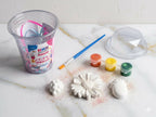 DIY Paint Kit For Kids Creative Play And Party Favors With Unpainted Plaster Figures Daisy Grapes Pineappl