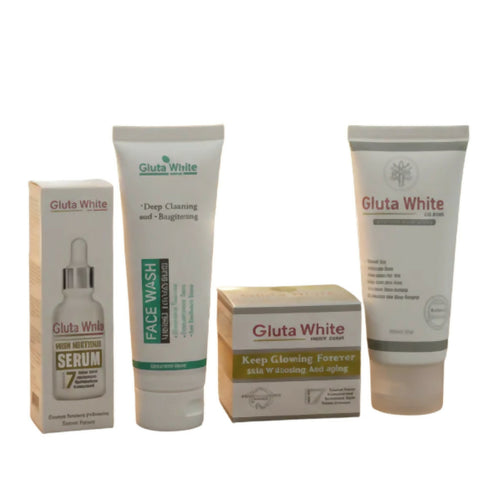 Hydrating Skincare Set, Face Wash Serum Night Cream, for Daily Routine