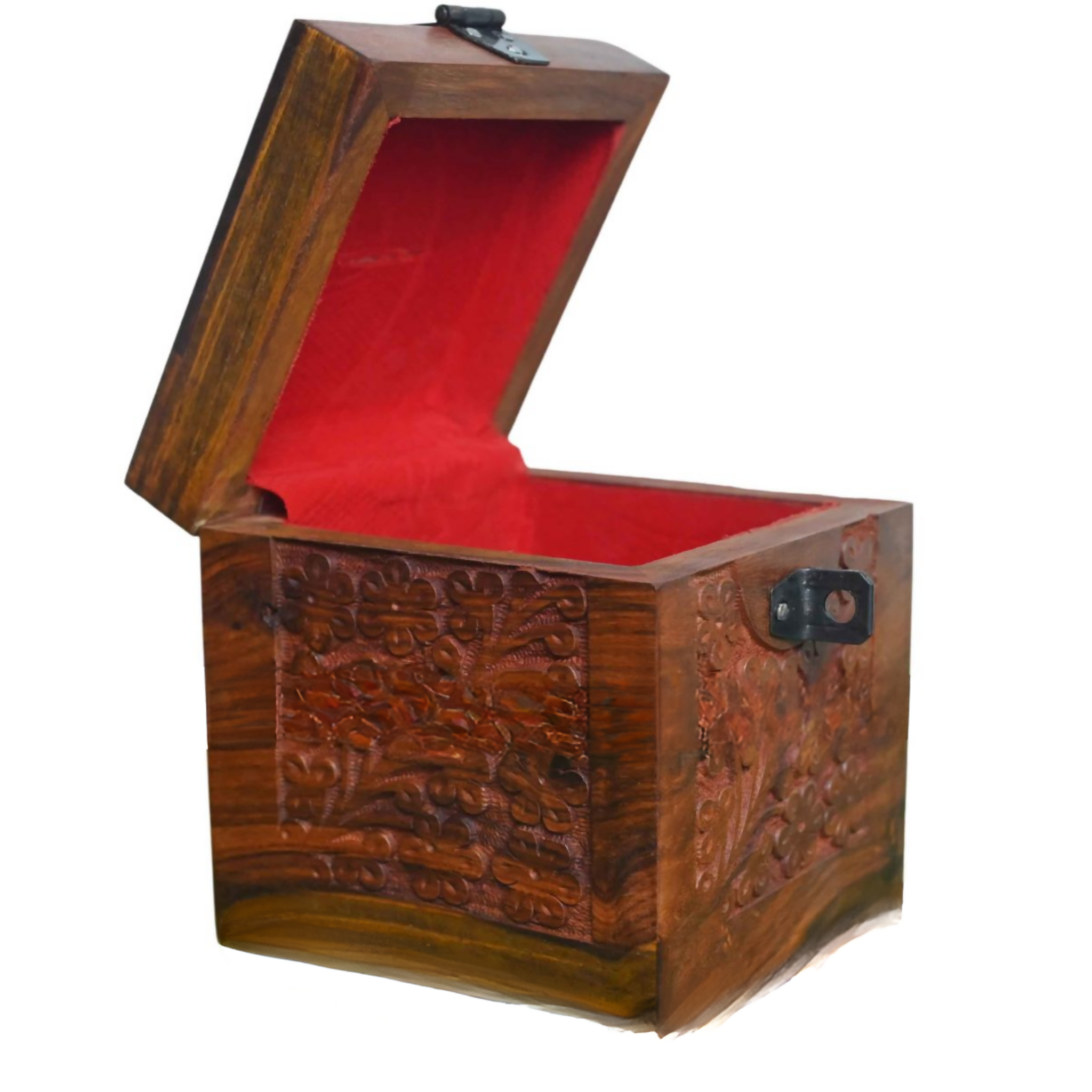 Wooden Coin Box, Handmade Carving, Elegant Storage, for Refined Storage Solution