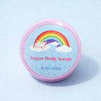SK BLOOMS Natural Sugar Body Scrub | Gentle Exfoliating & Moisturizing Body Polish for Smooth Skin