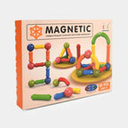 25-Piece Magnetic Building Blocks Set for Kids – STEM Educational Rods and Balls Construction Toy
