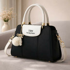 TBM The Bag Master Luxury Handbag – Elegant Two-Tone Designer Tote for Women