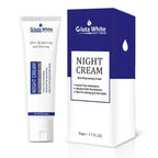 Gluta White Night Cream | Advanced Brightening & Anti-Aging Formula with Glutathione & Vitamins (50ml)