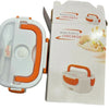 Portable Electric Lunch Box with Stainless Steel Warmer