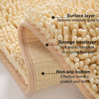 Nonslip water absorbent MicroFiber