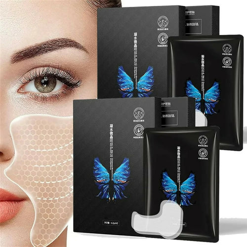 Hyaluronic Acid Lifting Patches, Microcrystalline Formula, for All Skin Types