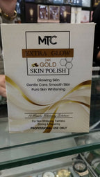 MTC International Extra Glow 24K Gold Skin Polish Kit – Professional Face & Body Brightening System