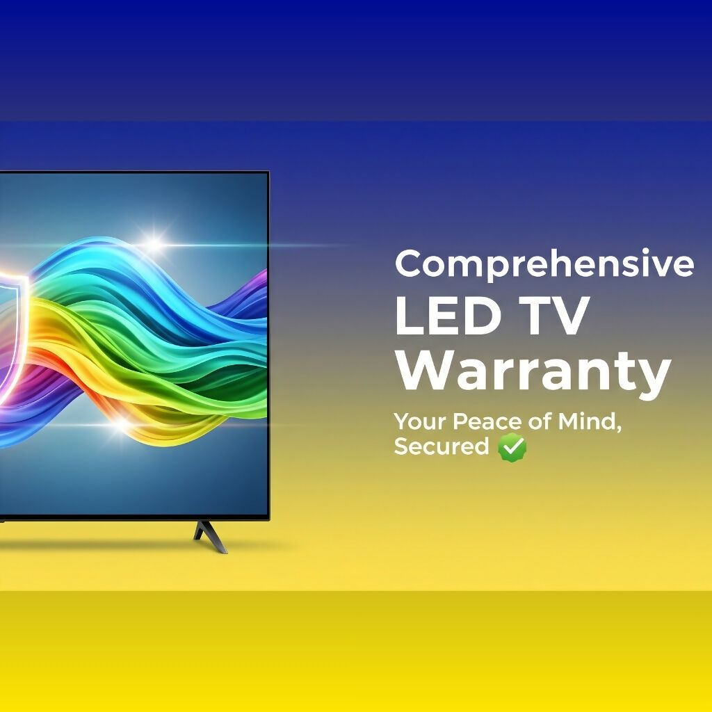 Vertex 43" Smart LED TV (Bezel-Less, Full HD, Android 14, Voice Remote)