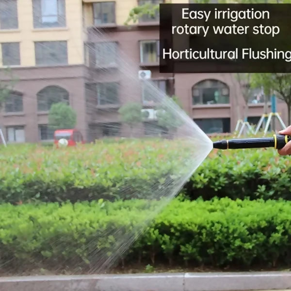 Metal High-Pressure Adjustable Nozzle Water Spray Gun | Heavy-Duty Brass Hose Sprayer for Cleaning & Watering