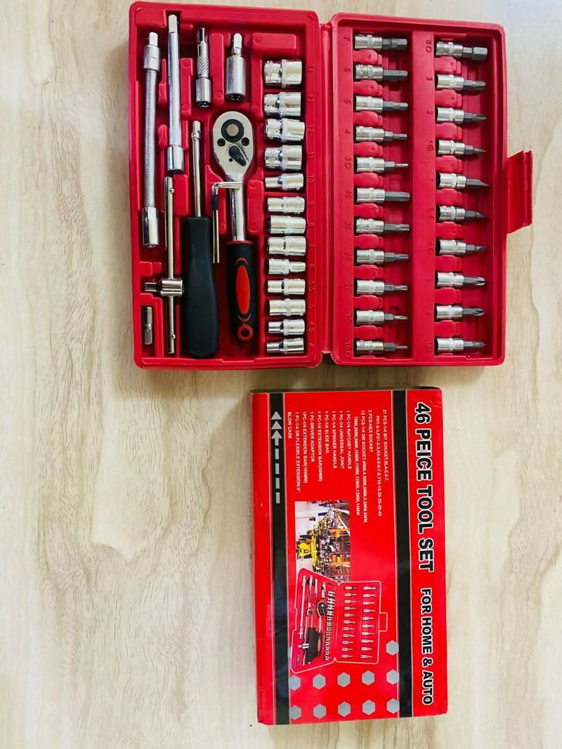 Complete Ratchet & Bit Tool Kit