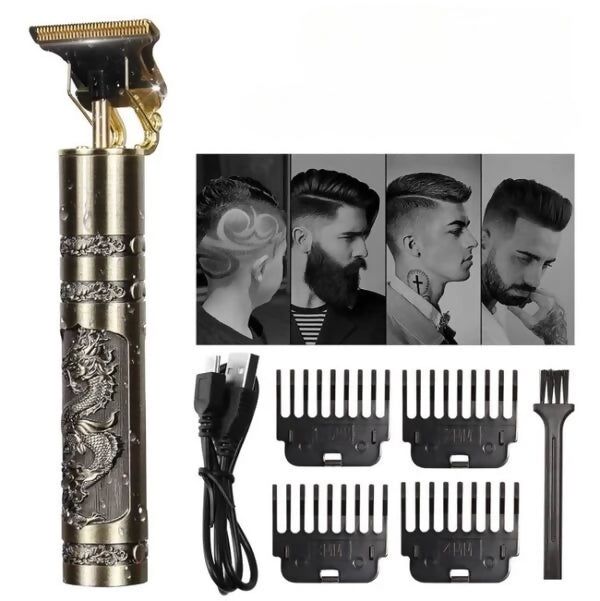 Professional T9 Trimmer | Metal Body | Hair & Beard Trimmer | Precision Grooming Tool