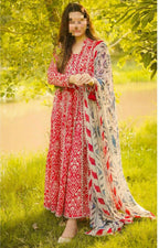 ☆Brand Name : ANEELA’S☆ ☆Fabric Details : Lawn & Chiffon☆