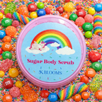 SK BLOOMS Natural Sugar Body Scrub for Smooth Skin