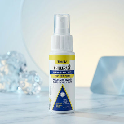 Timilk ChillErase Bump Renewal Spray - Skincare Accessory Designed For Skin Smoothing And Daily Facial Care Routine – 60ML