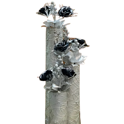 Beautiful Tri-corn Wood Vase