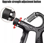 Hand Grip Strengthener Adjustable Resistance Wrist Strengthener Forearm Gripper Hand Workout Strength Trainer | With Counter (Random colour)
