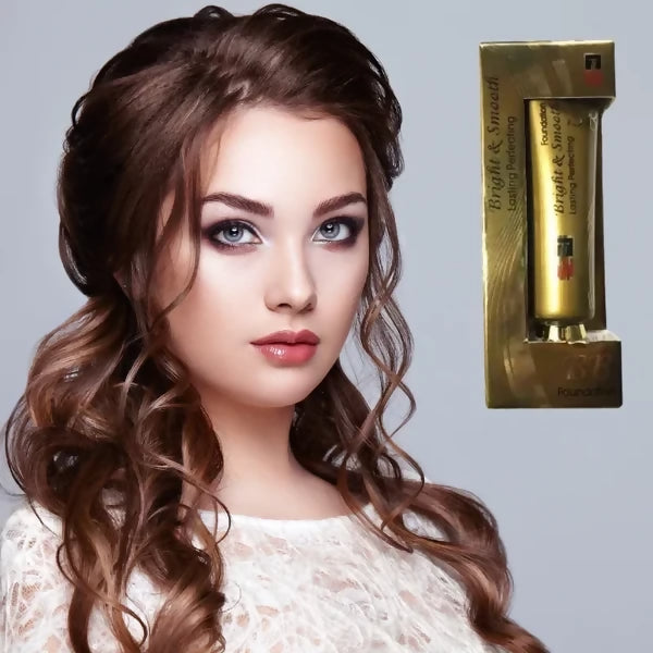 BB Makeup Foundation Bright & Smooth BB Cream 35ml Waterproof Long-Lasting Natural Coverage for Flawless Skin