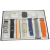 H50 Ultra Smartwatch, 10 in 1 watch straps with Airpods Pro 5