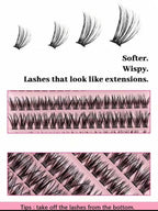3 In 1 Permanent Eyelash Extension Set Professional Lash Kit | Light