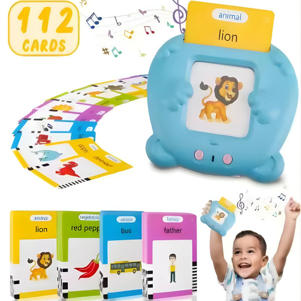 Talking Flash Cards, Interactive Audio Learning Set, for Kids