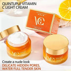 VC Five Fold Vitamin C Tone-Up Cream – Brightening & Hydrating Facial Daily Moisturizer