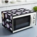 Oven Cover Kitchen Microwave Cover Waterproof Oil Dust Double Pockets Microwave Oven Cover (Random Design)