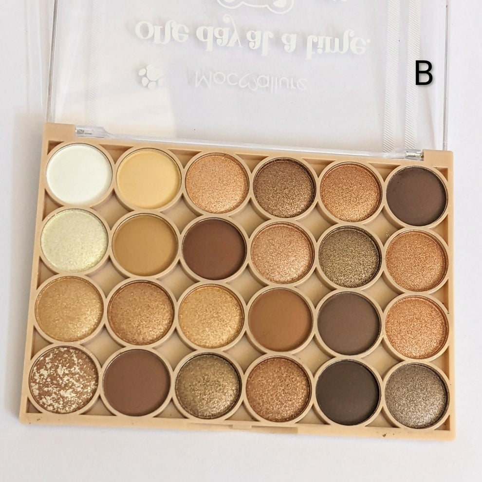 The Mocallure 24 Color Shiny Eyeshadow Palette