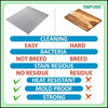 Stainless Steel Cutting Board! ?✨ Durable, hygienic, and easy to clean—perfect for all your chopping needs. A must-have for any chef! - Size: 41x33Cm - Image 8 Stainless Steel Cutting Board! ?✨ Durable, hygienic, and easy to clean—perfect for all your