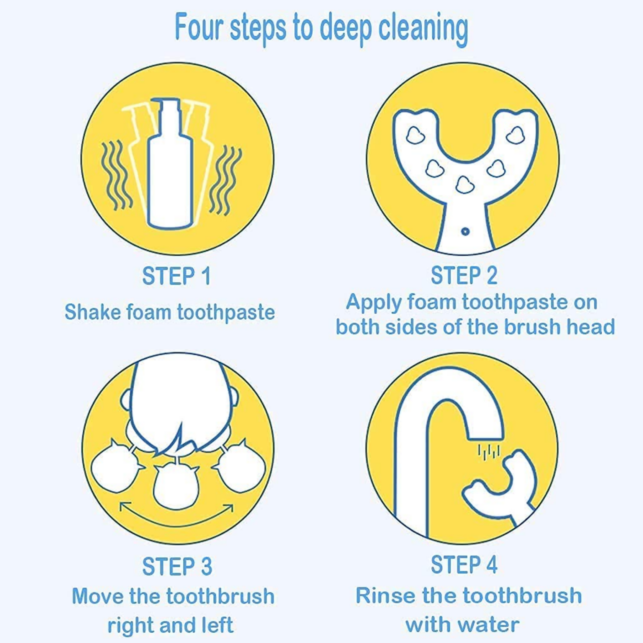 360° U-Shaped Baby Toothbrush