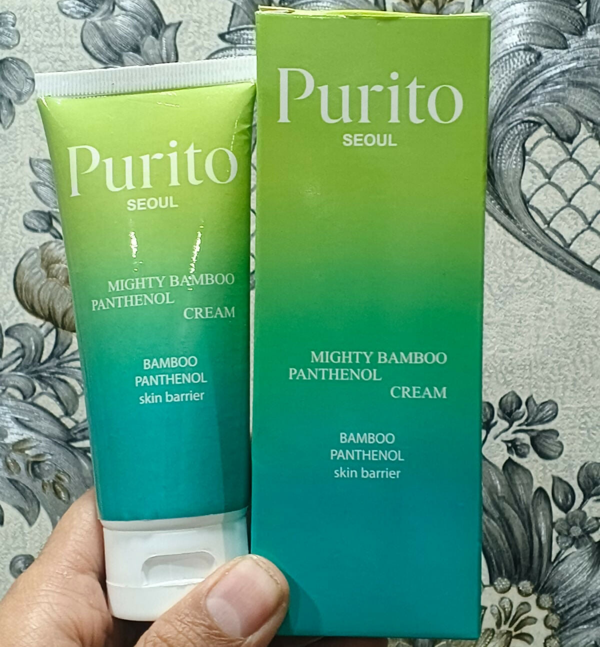 Purito GreenShield Bamboo Infused Skin Defense And Deep Barrier Recovery Cream For Nourished And Protected Skin - 20g